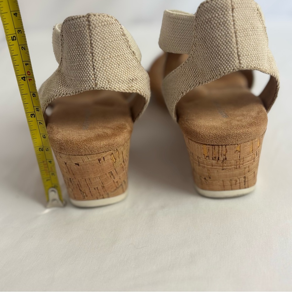 Easy Spirit Womens LORENA Brown Casual Sandals Sz 9.5 Comfort Wedge - Picture 4 of 7